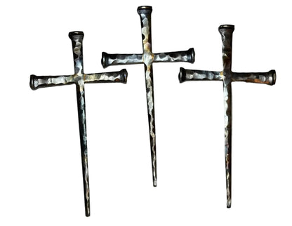 Hammered Cross 5"