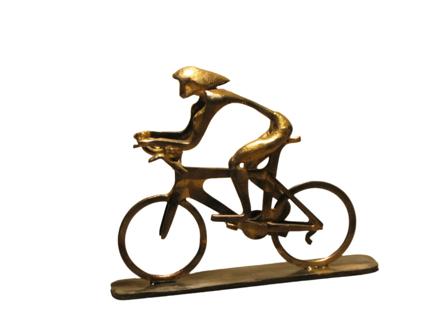 O'er Kid Biking Sculpture